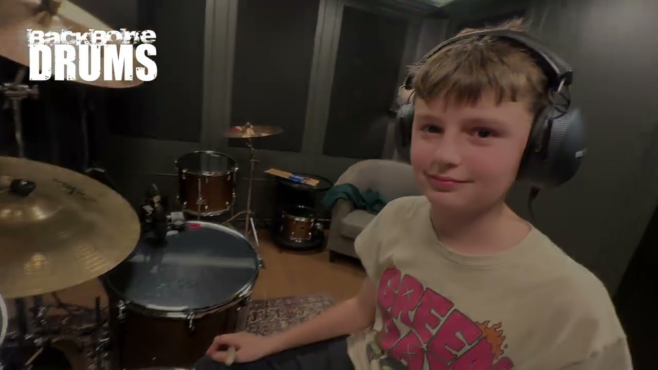 Wheatus - Teenage Dirtbag - Drums by Jake Caré (learning drums for 2 years)