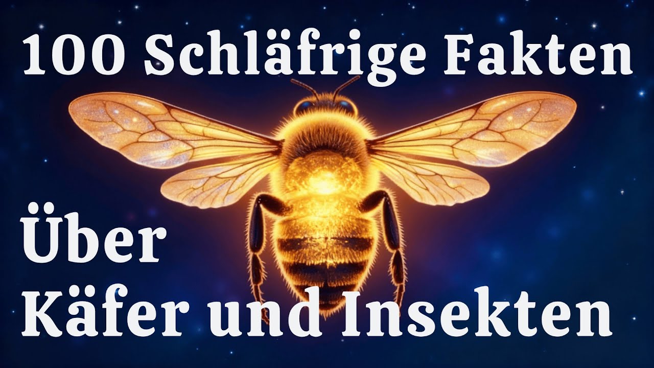 Die entspannendsten Fakten über Käfer und Insekten, um einzuschlafen