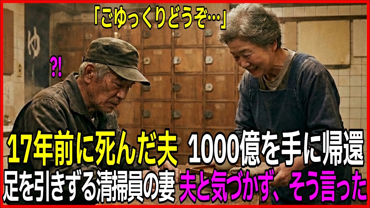 17年前に死んだはずの夫が1000億を手に帰還。足を引きずる妻は夫と気づかず「ごゆっくり…」→直後、全てを奪った弟を結婚式で絶望させる大逆転劇【感動する話/朗読】