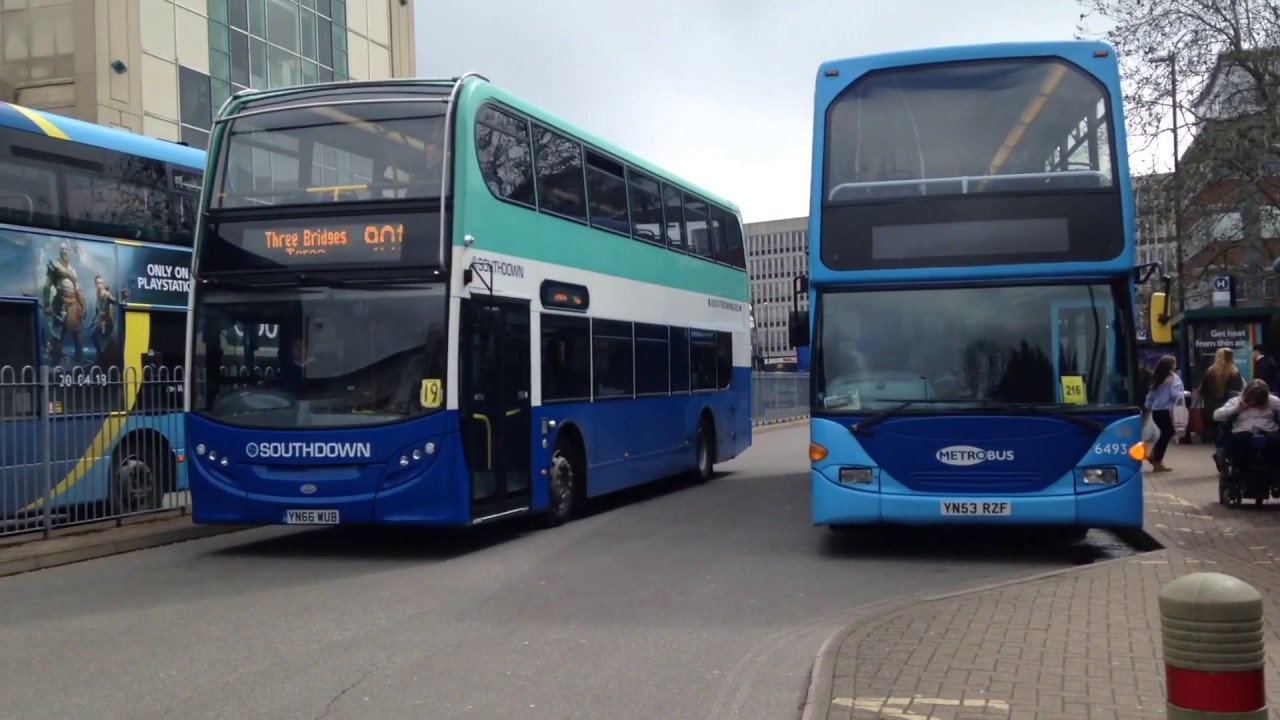 Buses in Crawley 2018