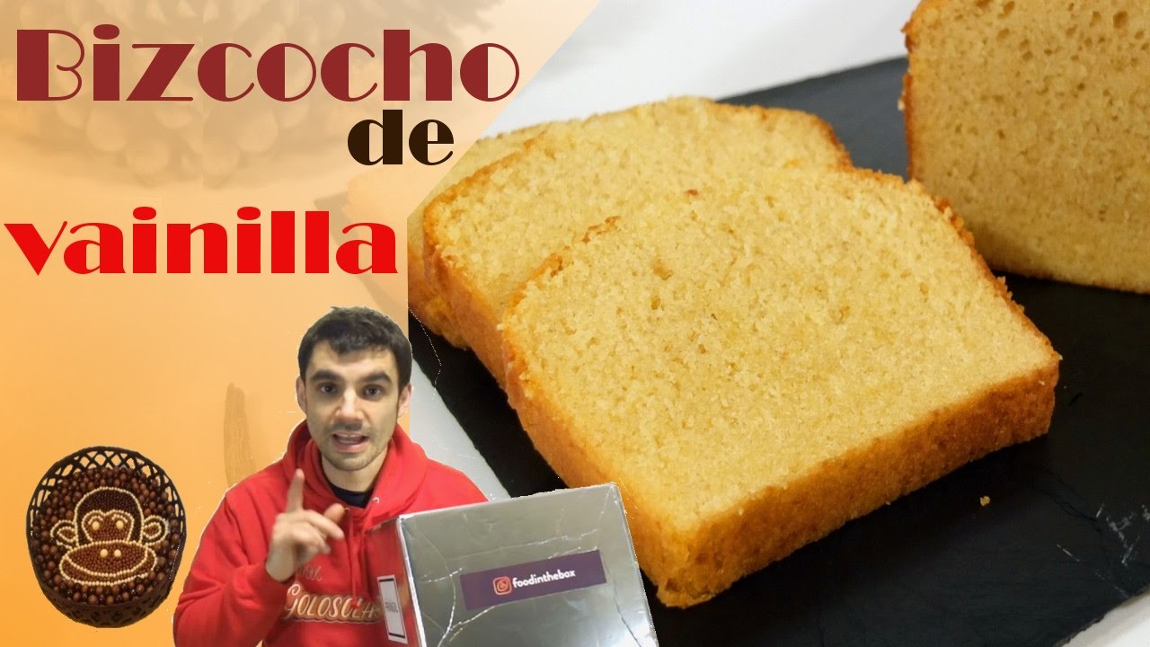 BIZCOCHO de VAINILLA😍😋, ESPONJOSO JUGOSO Y MUY FÁCIL. Receta # 221