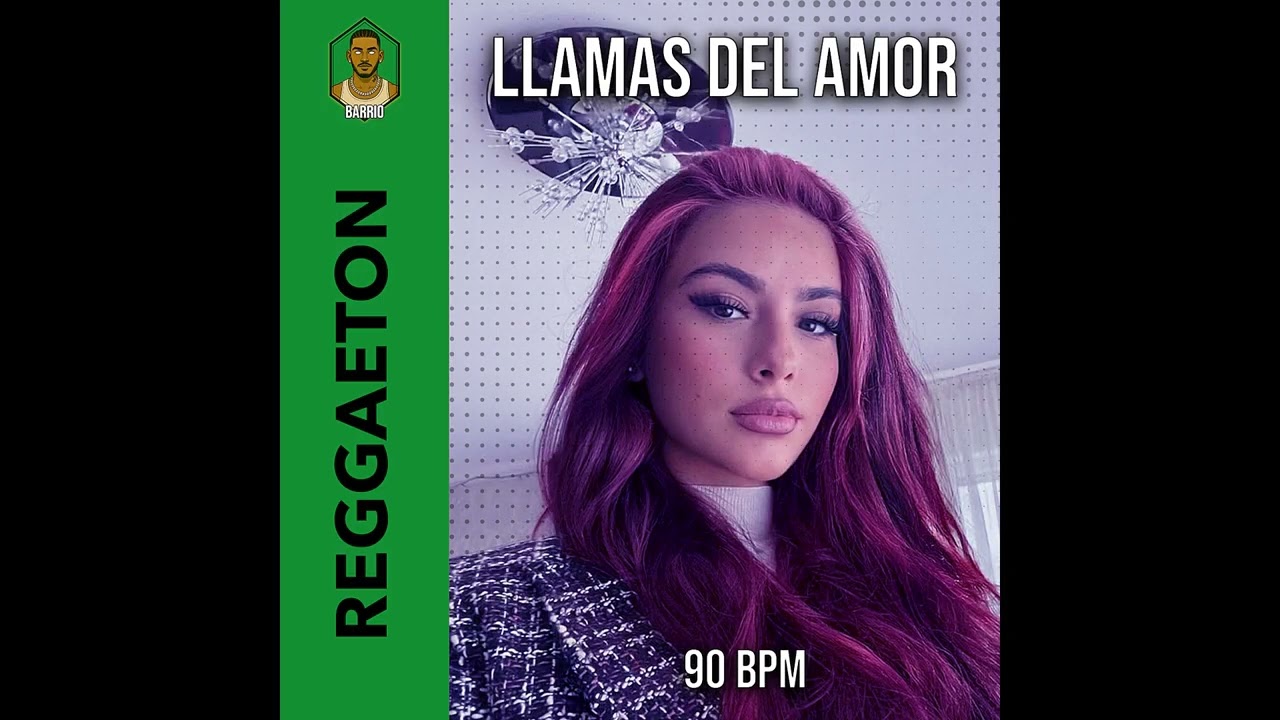 Sad Reggaeton Type Beat 2026 – LLAMAS DEL AMOR 🔵 | 90 BPM | Reggaeton Barrio
