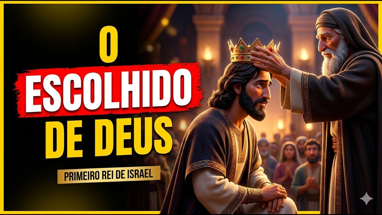 DEUS ESCOLHEU SAUL: A HISTÓRIA QUE MUDOU ISRAEL | 1 SAMUEL 10 CATEQUESE INFANTIL