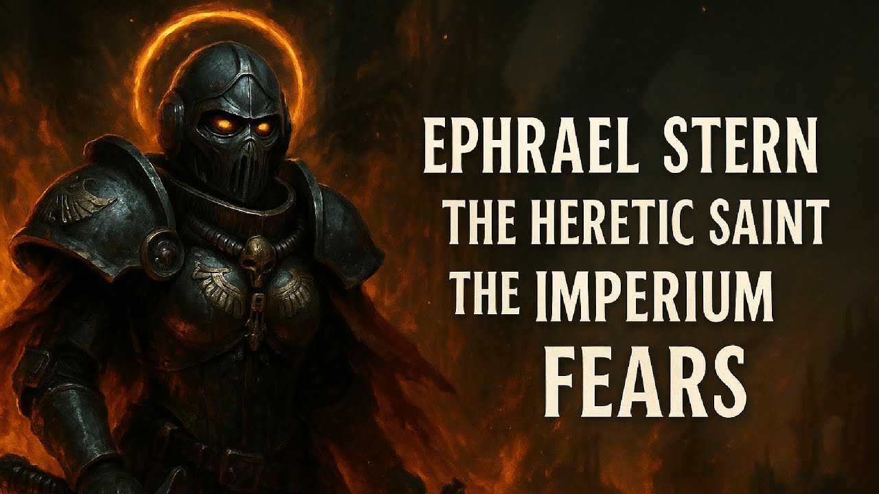 Why the Imperium Fears Ephrael Stern — The Heretic Saint They Couldn’t Kill |Warhammer 40k Full Lore