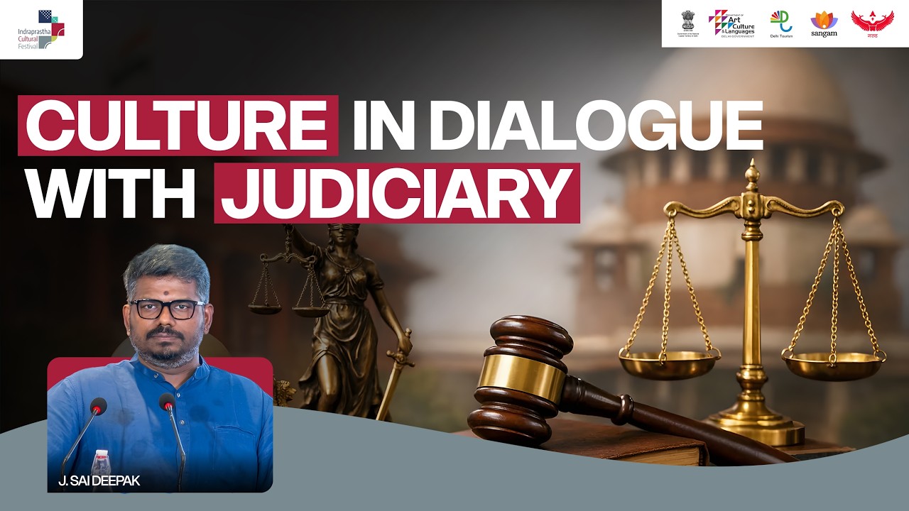 Culture in Dialogue with Judiciary | Youth Townhall | Sr. Adv. J Sai Deepak | #ICF2026
