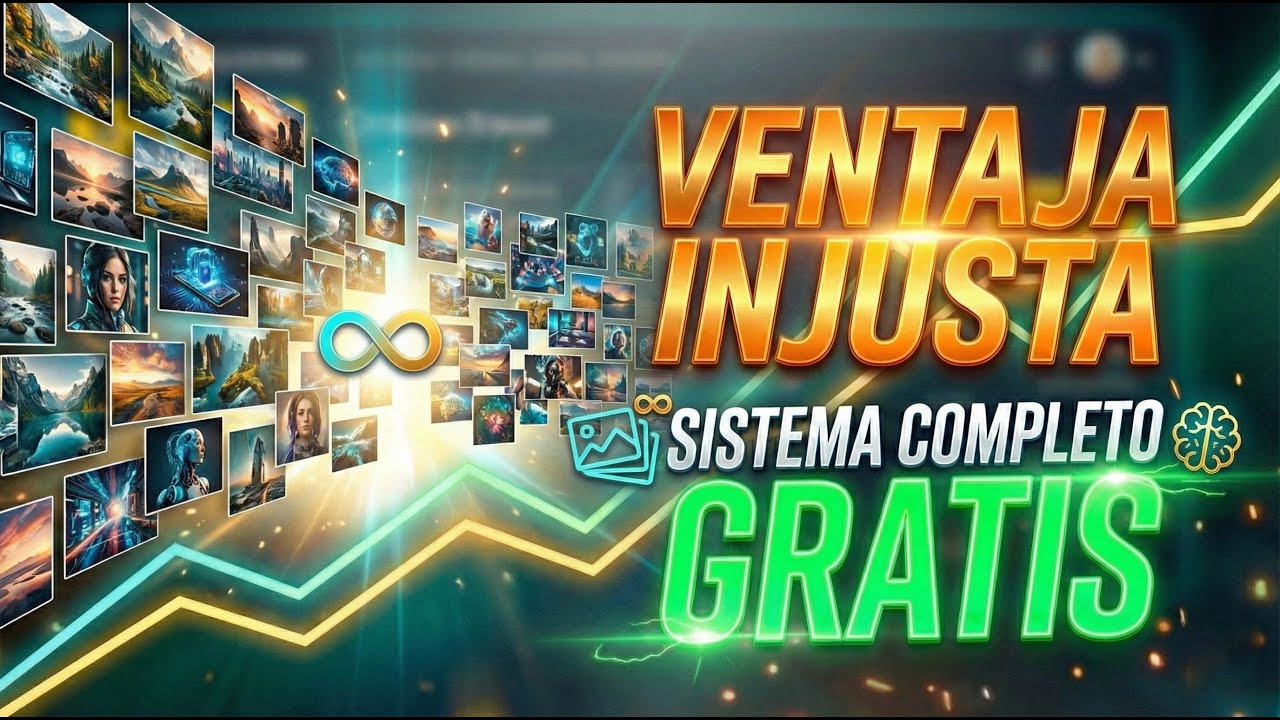 ⚡ 1 Click = +100 Imágenes IA Automáticas Ilimitadas + Vídeos | Tutorial Workflow Gratis 🤖