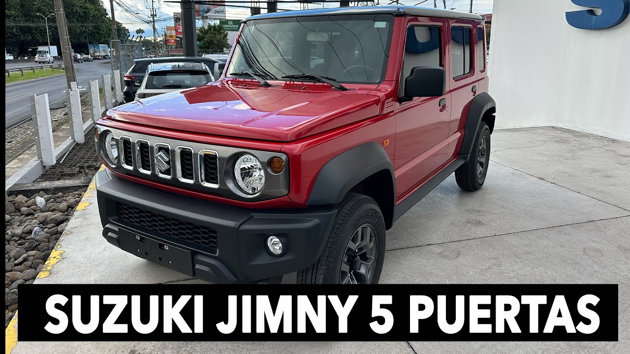 PRIMER VISTAZO AL NUEVO SUZUKI JIMNY DE 5 PUERTAS ( YA LLEGÓ A COSTA RICA )