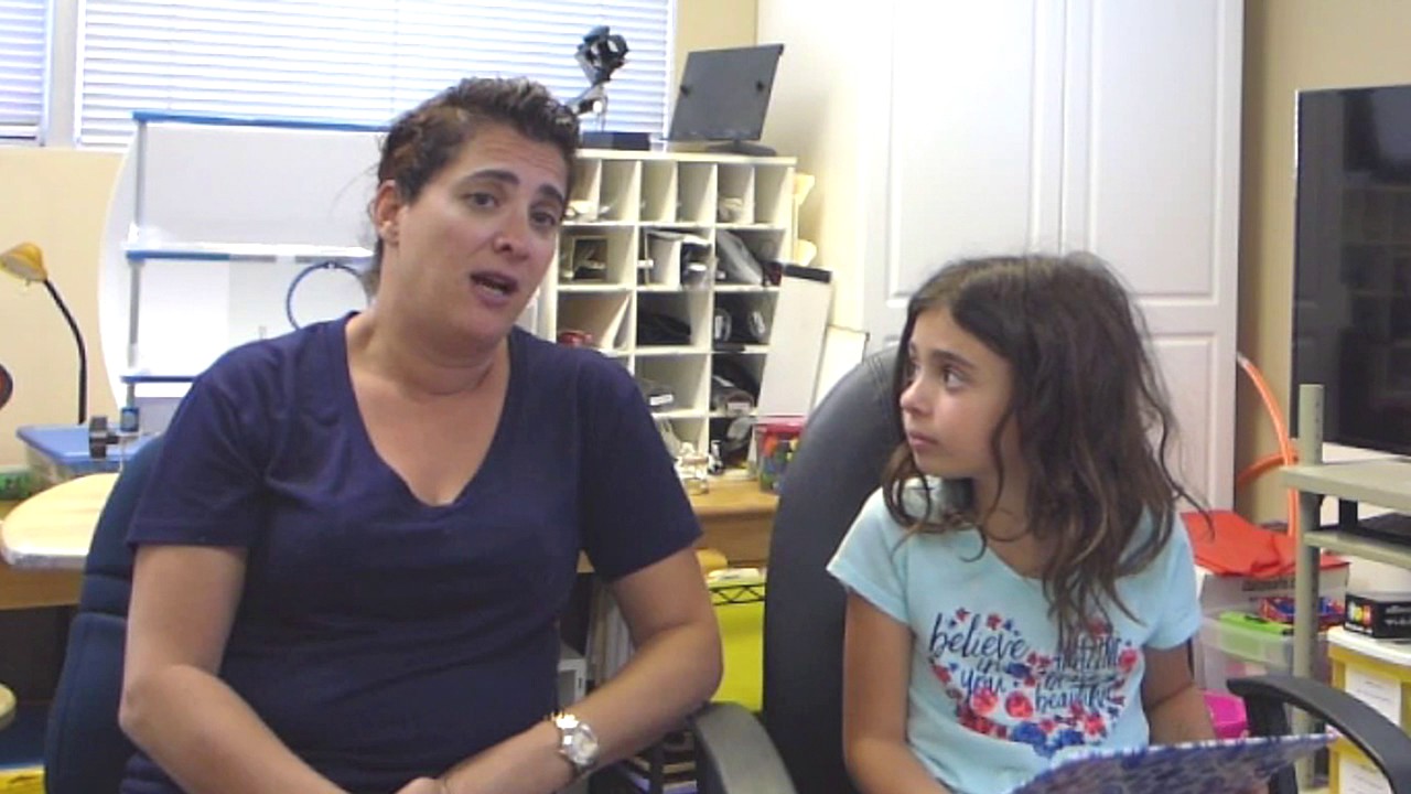 Maddie: Child's Problems w/ Reading, Headaches, Eye Tracking & Teaming Fixed by Vision Therapy