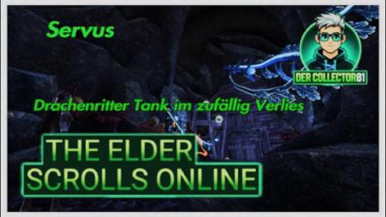 Teso Drachenritter Tank im zufällig Verlies