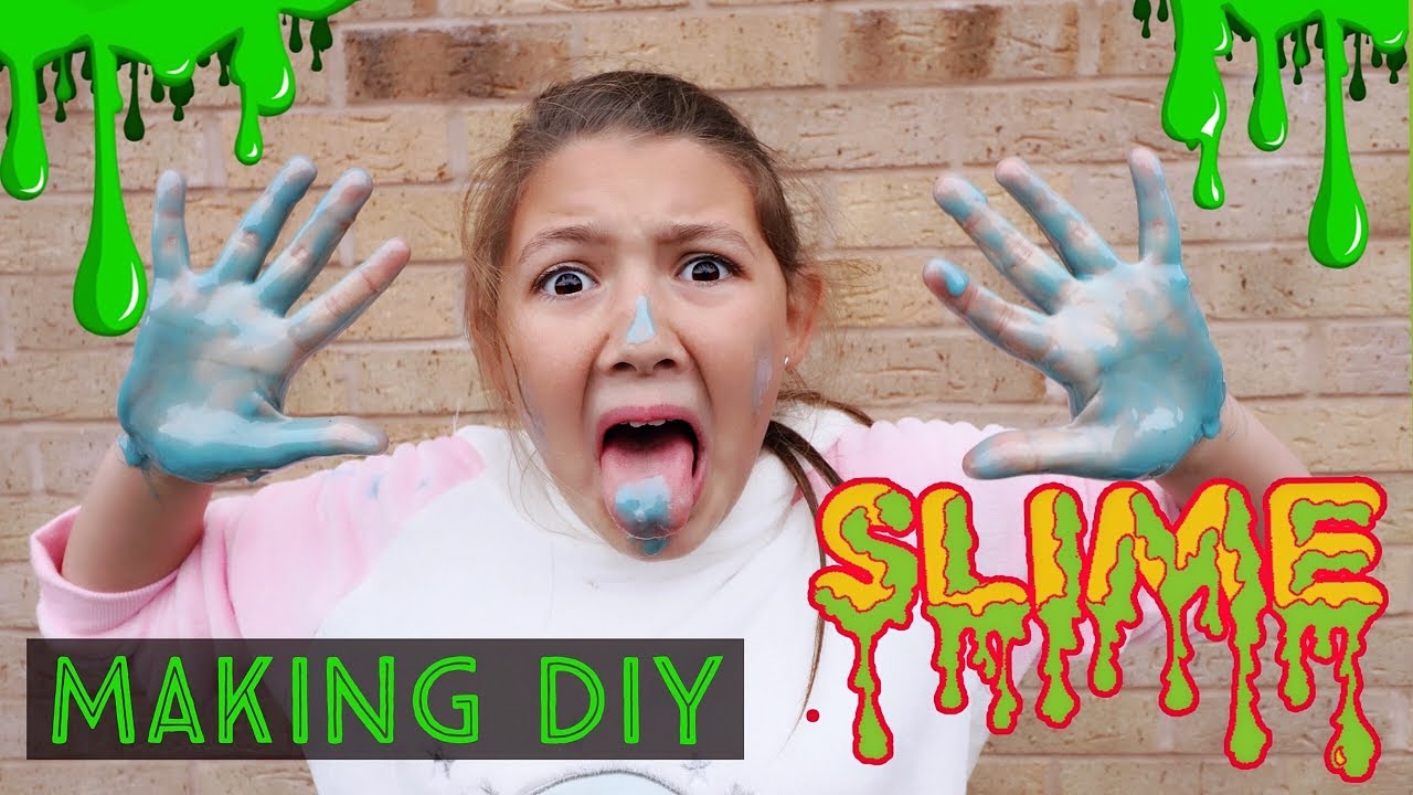 MAKING DIY EDIBLE SLIME!! 😱😁