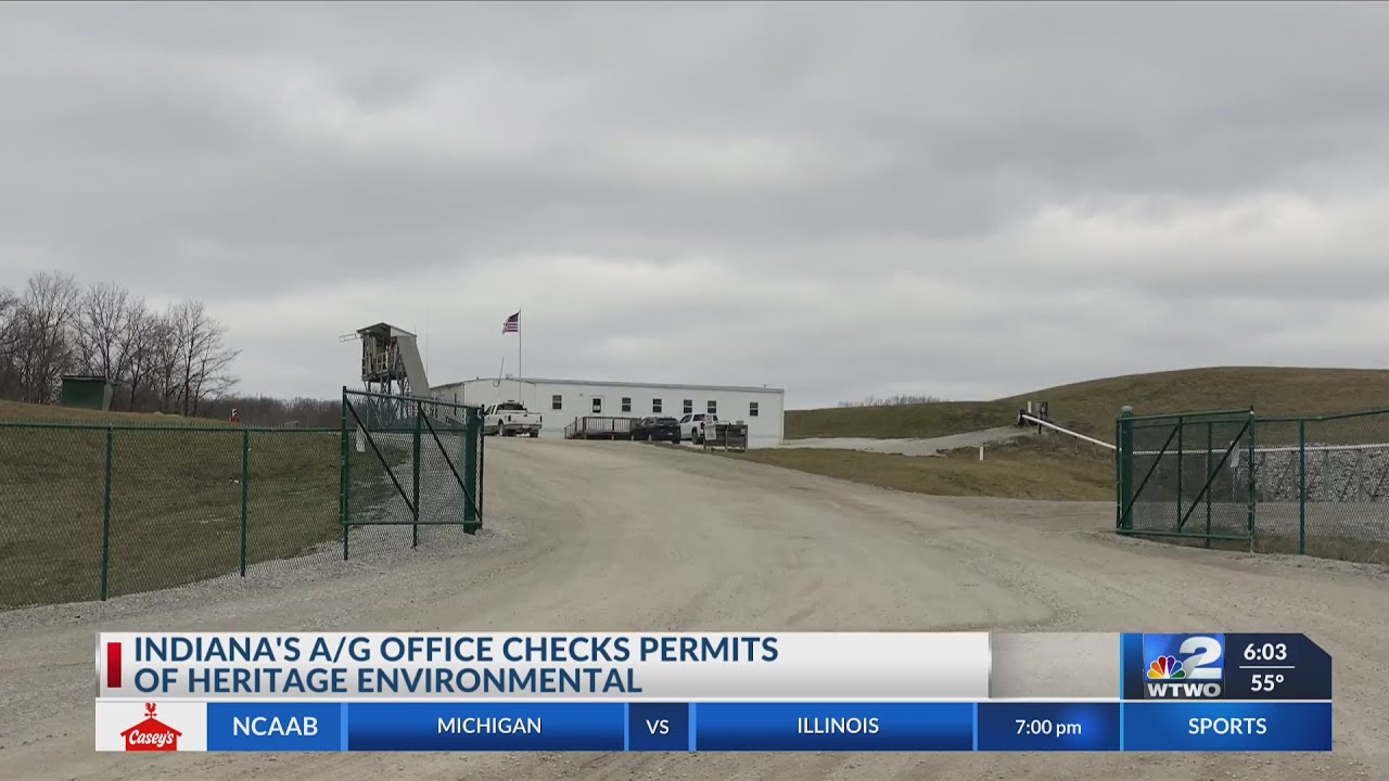 IN state officials monitor contaminated soil transport