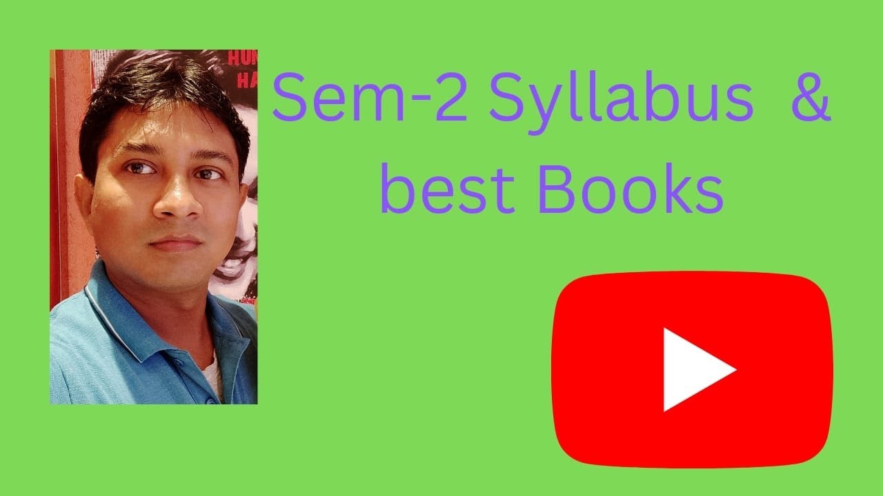Physics Honours (CU)//Sem-2//Syllabus & best books.
