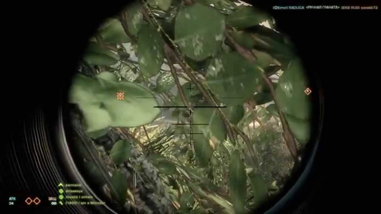 Battlefield  Bad Company 2 (два выстрела, пять трупов)