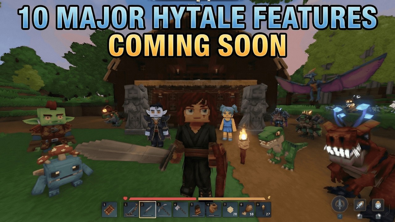 Hytale's Next BIG Update: 10 Major Features Revealed