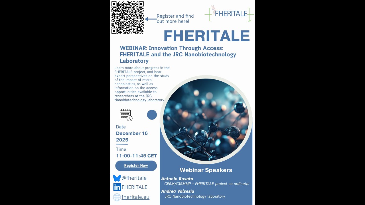 Innovation Through Access: FHERITALE and the JRC Nanobiotechnology Laboratory