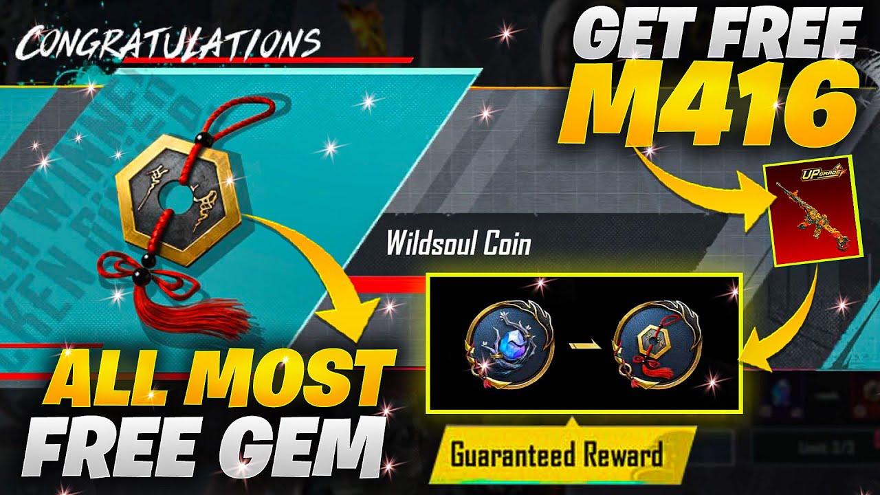 Get Almost Free M416 Mythic Gem | Fire M416 Official Trailer & All Rewards | PUBGM 