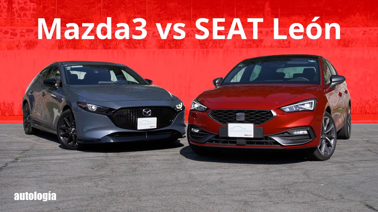Mazda3 vs SEAT León - Test Técnico Comparativo - los mejores