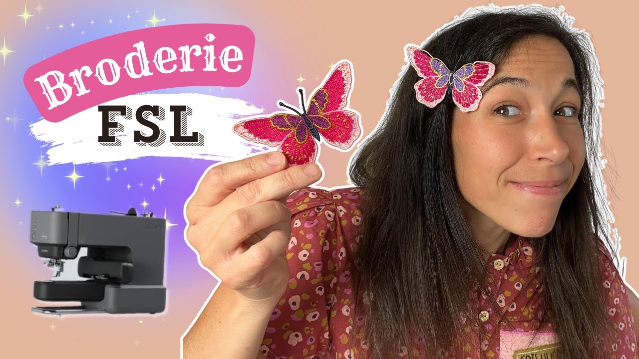 Broderie FSL avec la Skitch #broderiemachine