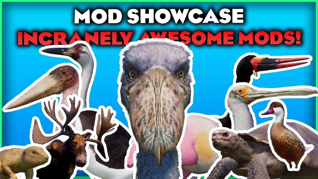 IN-CRANELY AWESOME SHOWCASE! - Planet Zoo Mod Showcase