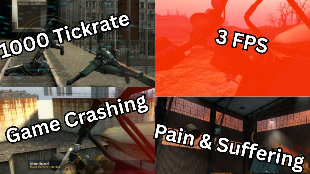 Half-Life 2 with 1000 tickrate