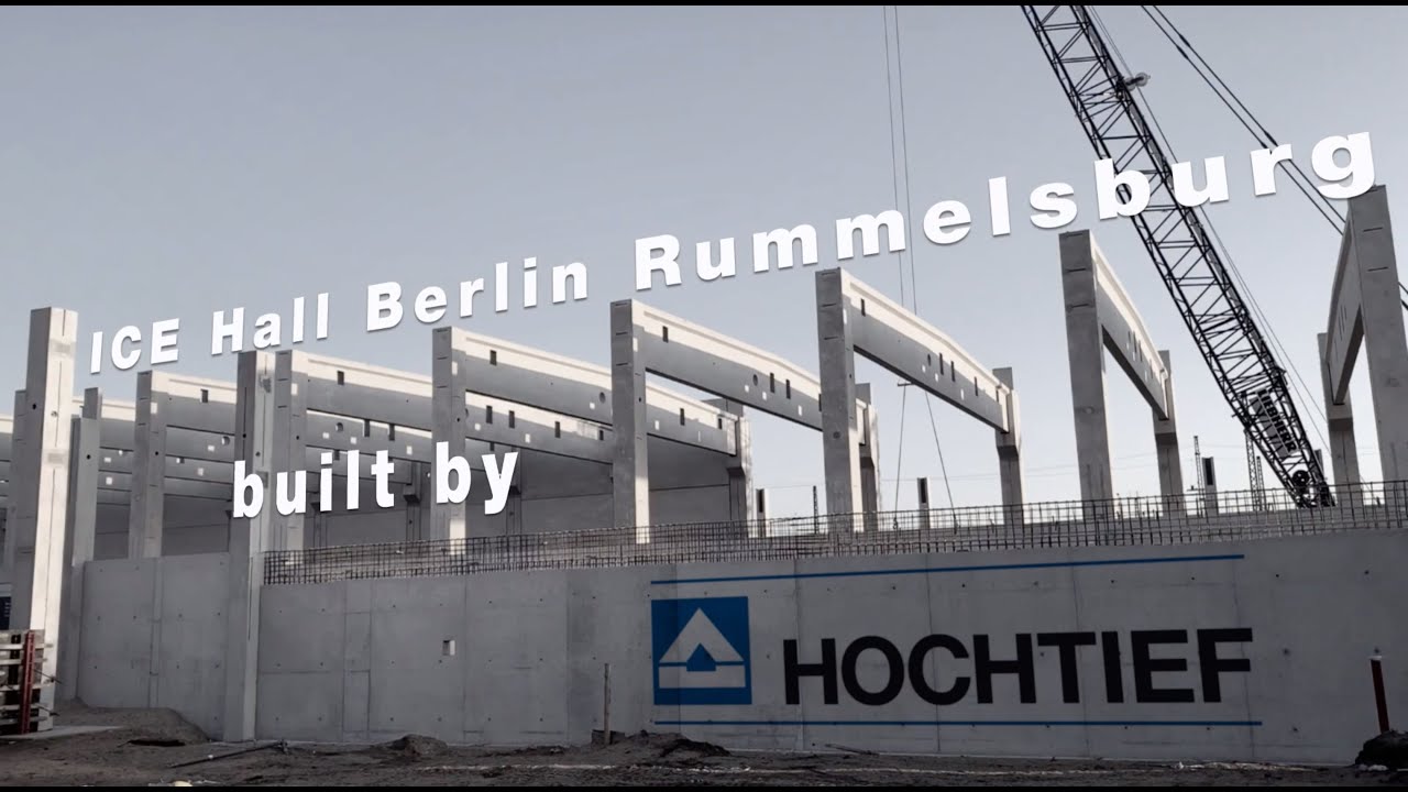 ICE Hall Berlin Rummelsburg – built by HOCHTIEF