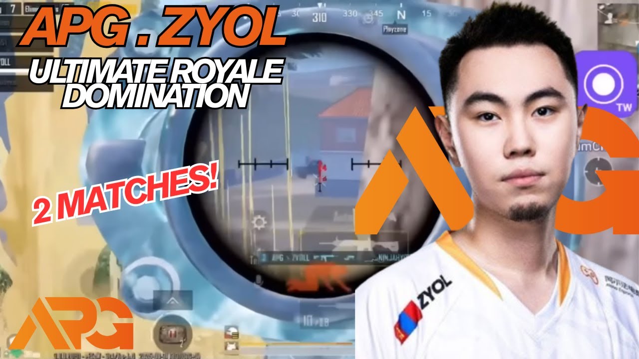 PUBG Mobile Mongolia : APG.ZYOL Ultimate Royale Highlights 2 Matches🔥