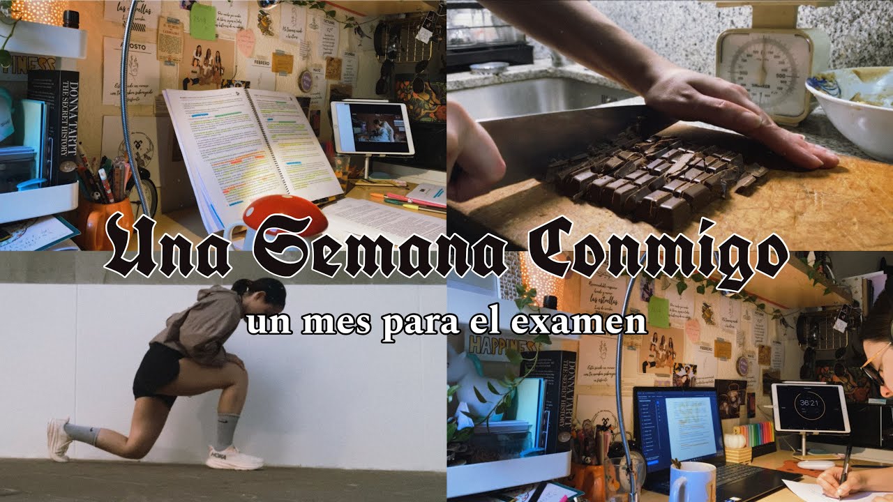 VLOG: mi semana opositando a un mes del examen
