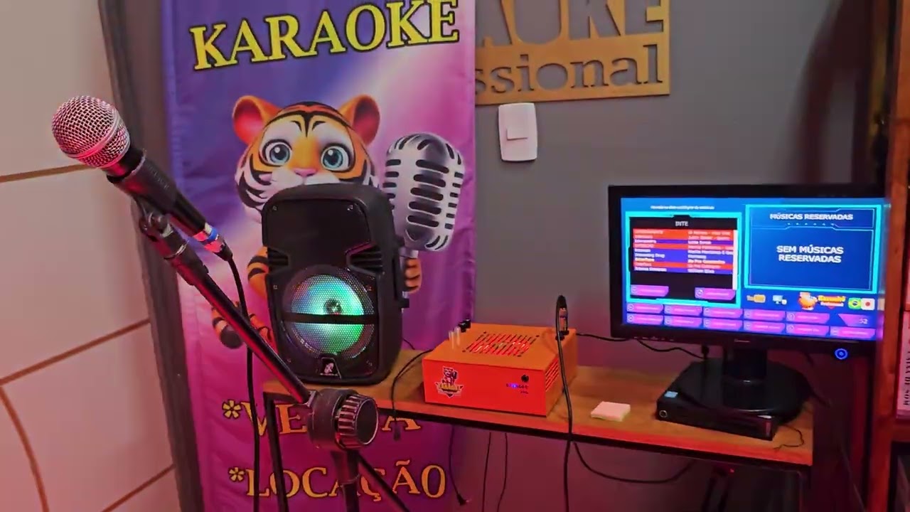 Aparelho de karaoke - O mais completo e atualizado no País