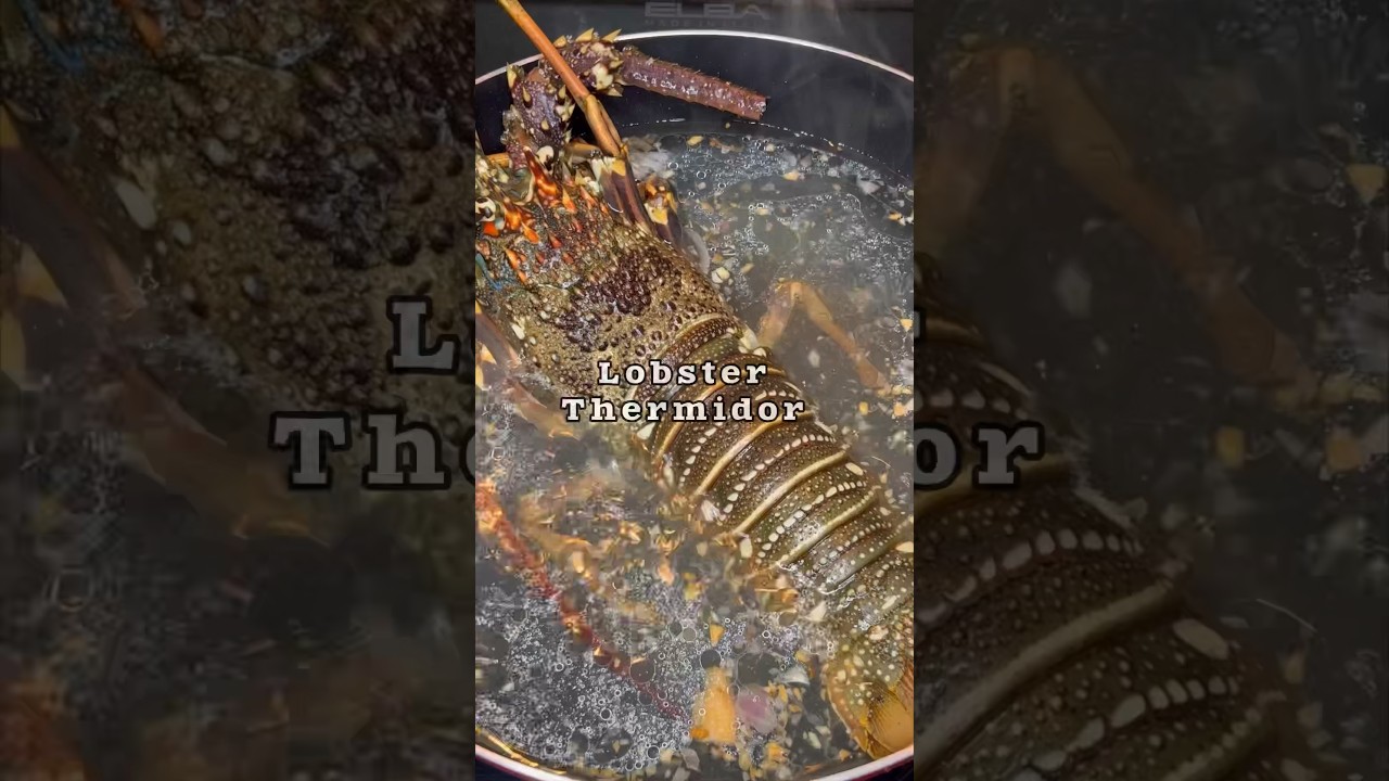 Perfect recipe of Lobster Thermidor #thermidor #seafood #lobster #ksa