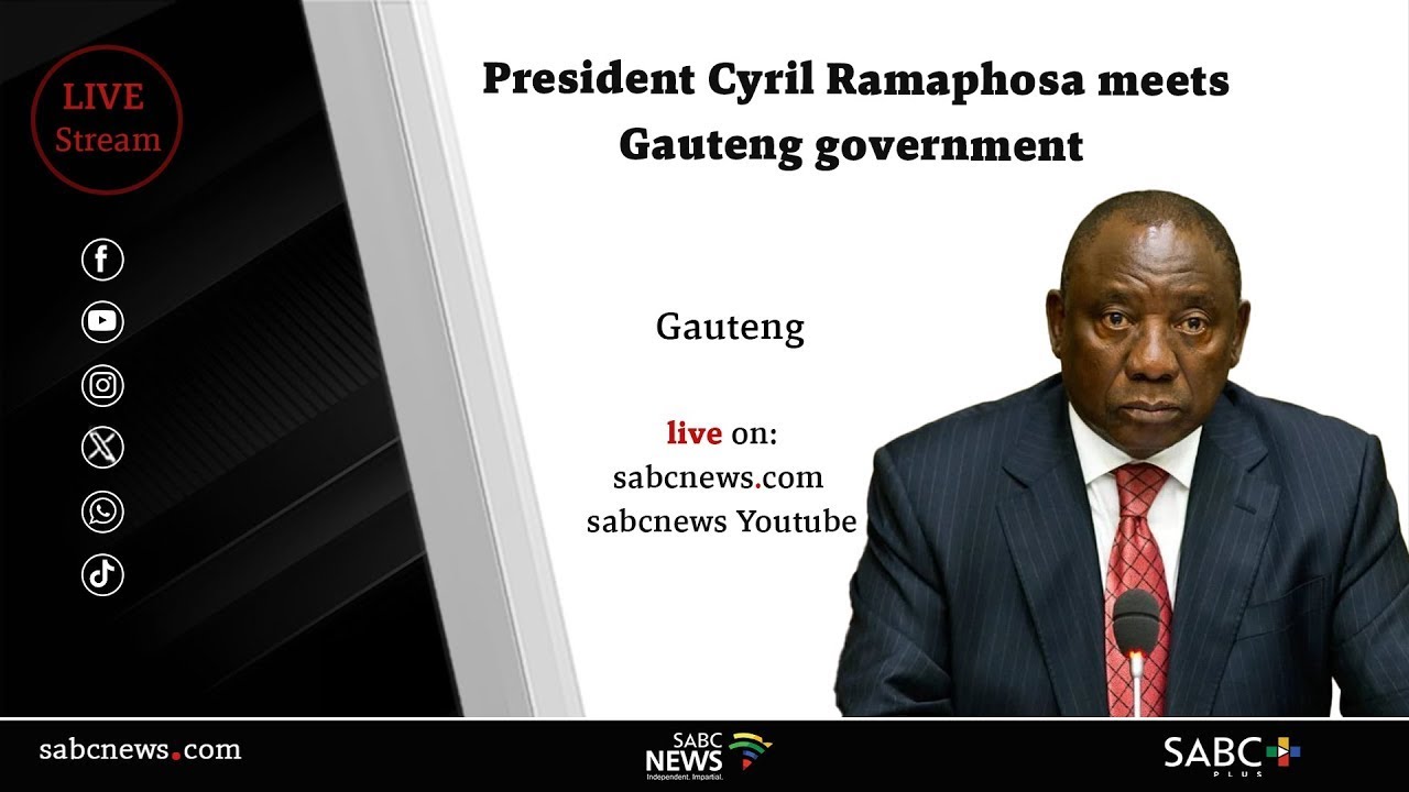 Gauteng Government and City of Johannesburg media briefing