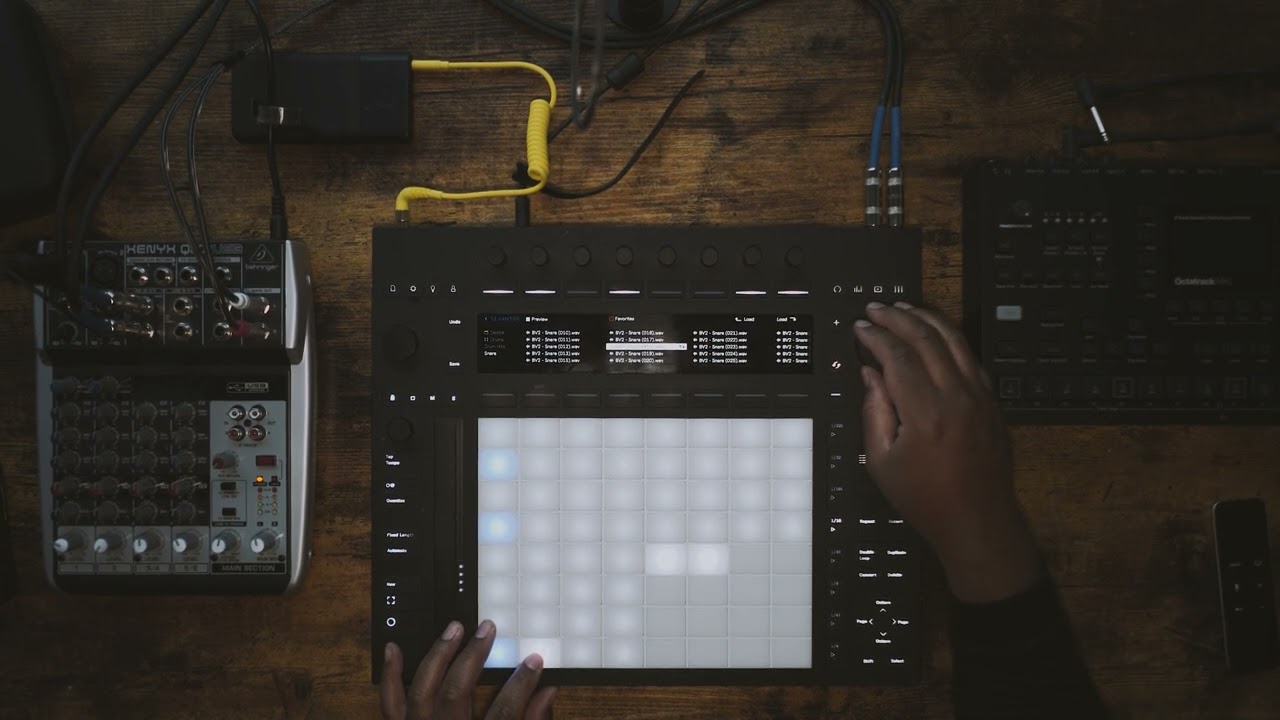 Making a Boom Bap/Hip-hop Beat on the Ableton Push 3