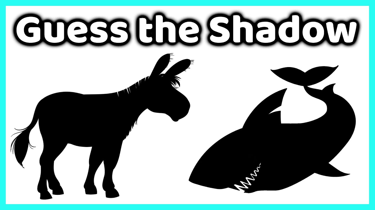 Fun Animal Shadow Quiz | Can You Guess the Animal from Its Shadow? | Guess the Image Challenge