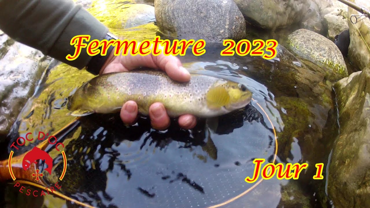 Fermeture truite 2023 en Ariège , jour 1 (Nymphe au toc)