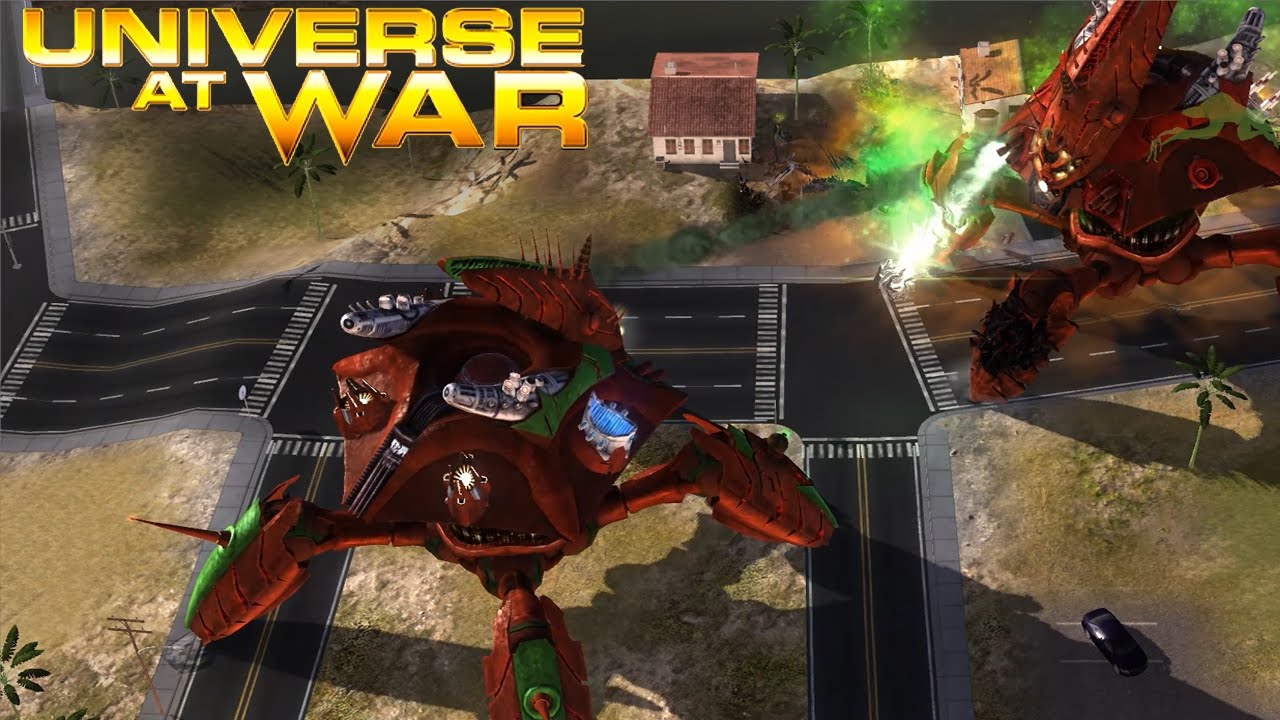 Creating Zombies with Walkers! - Universe at War: Earth Assault Multiplayer Gameplay