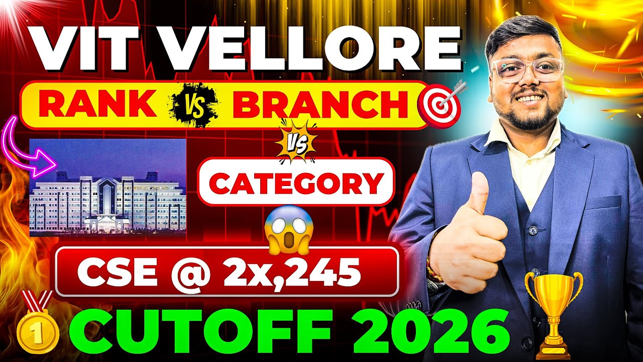 VITEEE Result 2026 out 🥳 | VIT Vellore Cut off 2026 🔥 | VIT Counselling 2026 | VIT Vellore Cutoff