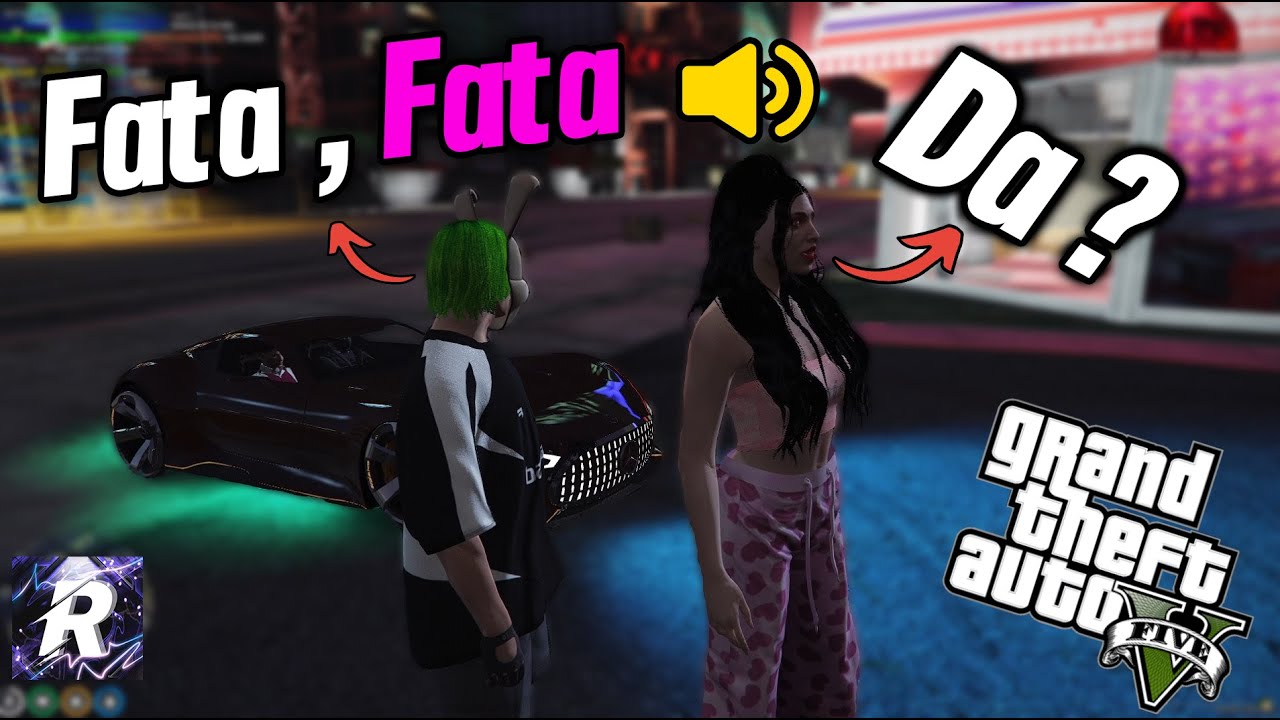 FiveM - FATA , FATA TE DAU O TURA CU AUDIU' ? 😂