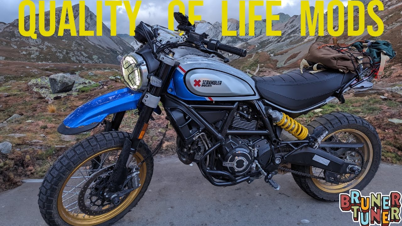 Ducati Scrambler Desert Sled gets new seat, cruise control, and shifter!