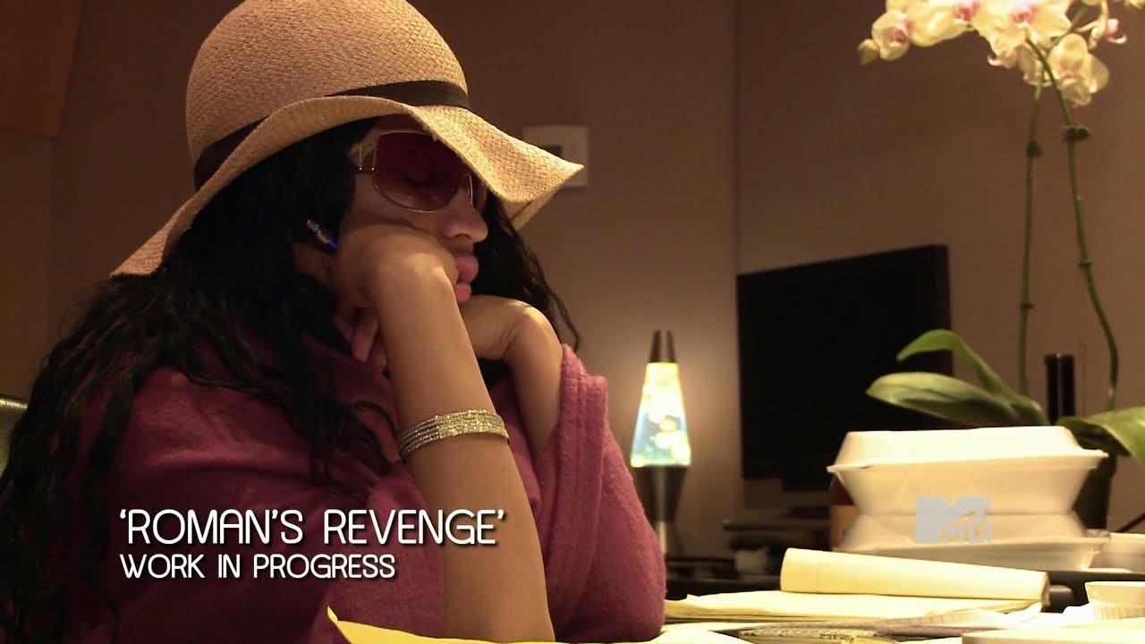 Nicki Minaj Recording Roman's Revenge