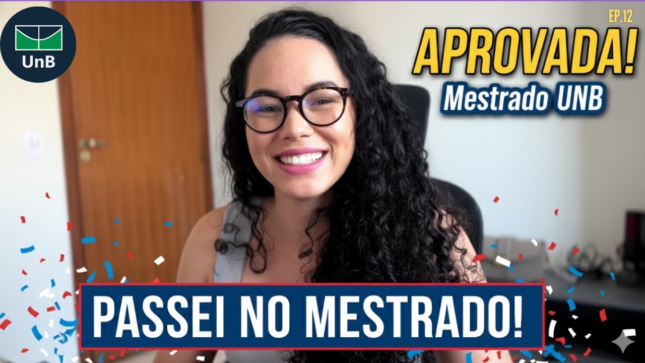 Passei no mestrado em Direito na UnB! Meu primeiro dia de aula. EP.12