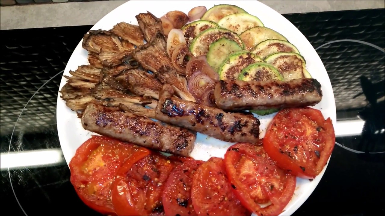 Λαχανικά & Kebabs στο Teppanyaki (Dukan Friendly)