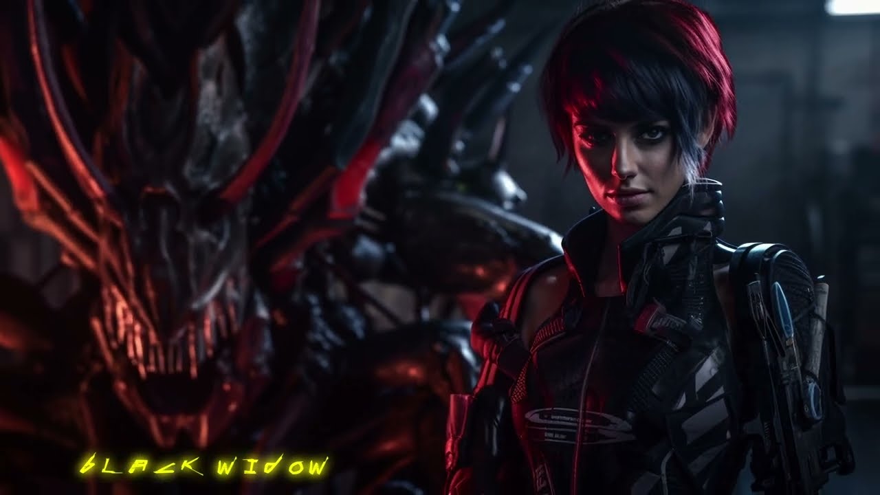 What if...? Marvel in corrupted cyberpunk style