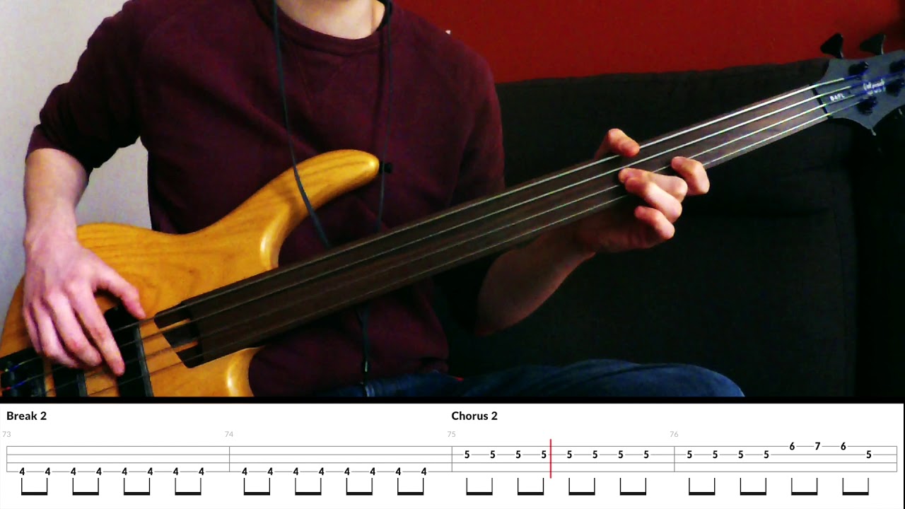 Muse - Plug In Baby - Bass Cover & Tabs