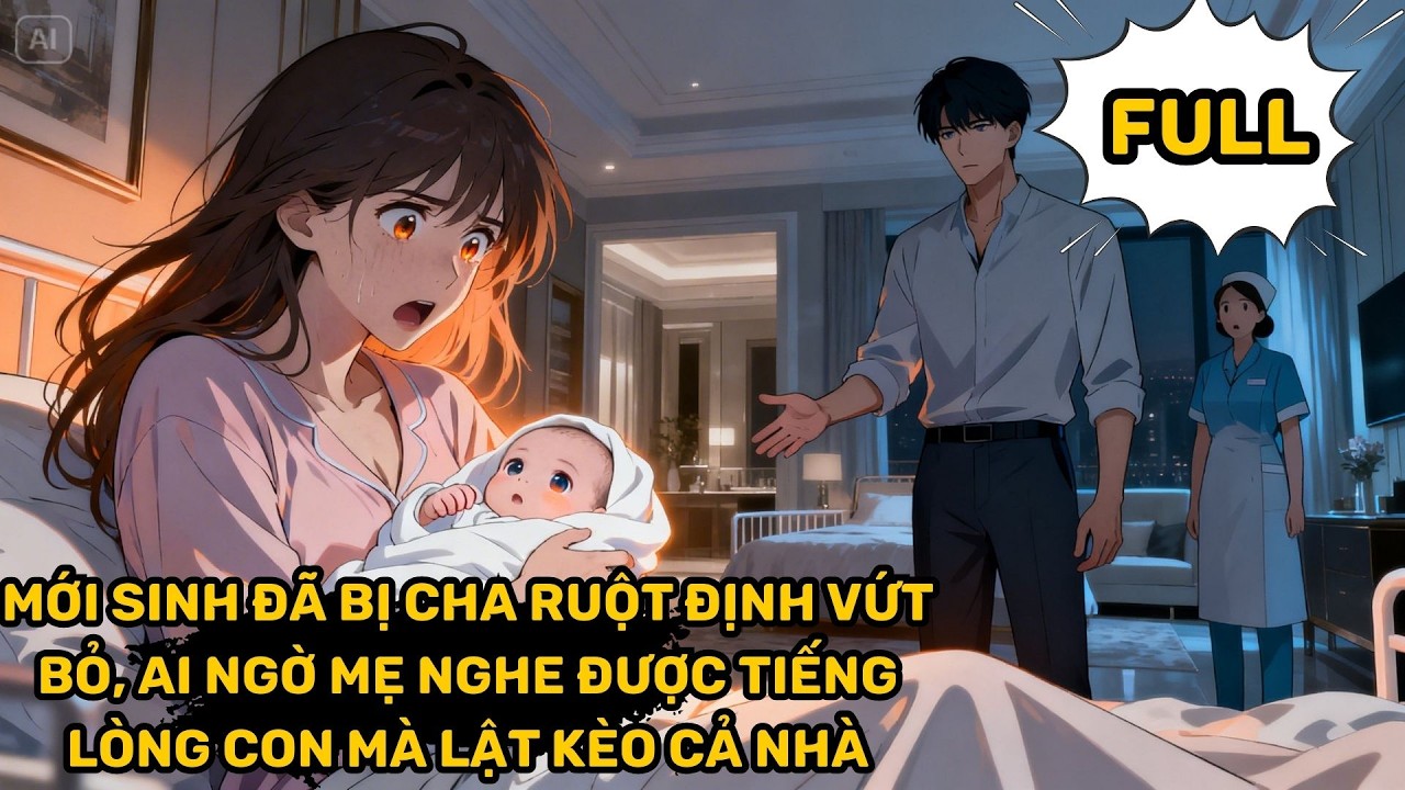 FULL P1 - MỚI SINH ĐÃ BỊ CHA RUỘT ĐỊNH VỨT BỎ, AI NGỜ MẸ NGHE ĐƯỢC TIẾNG LÒNG CON MÀ LẬT KÈO CẢ NHÀ