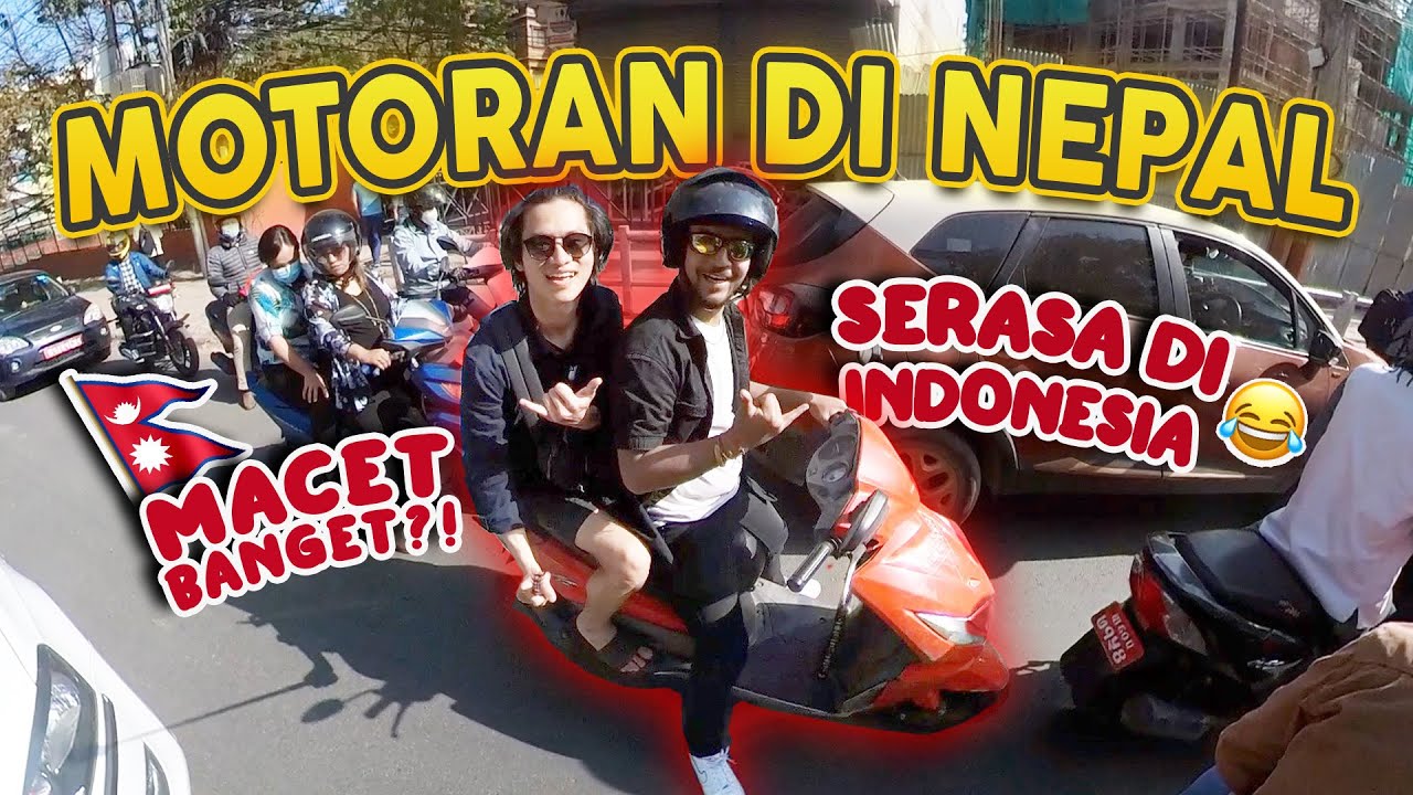 LALU LINTAS KACAU BANGET?!?! SEHARI MOTORAN DI KATHMANDU, NEPAL!!!