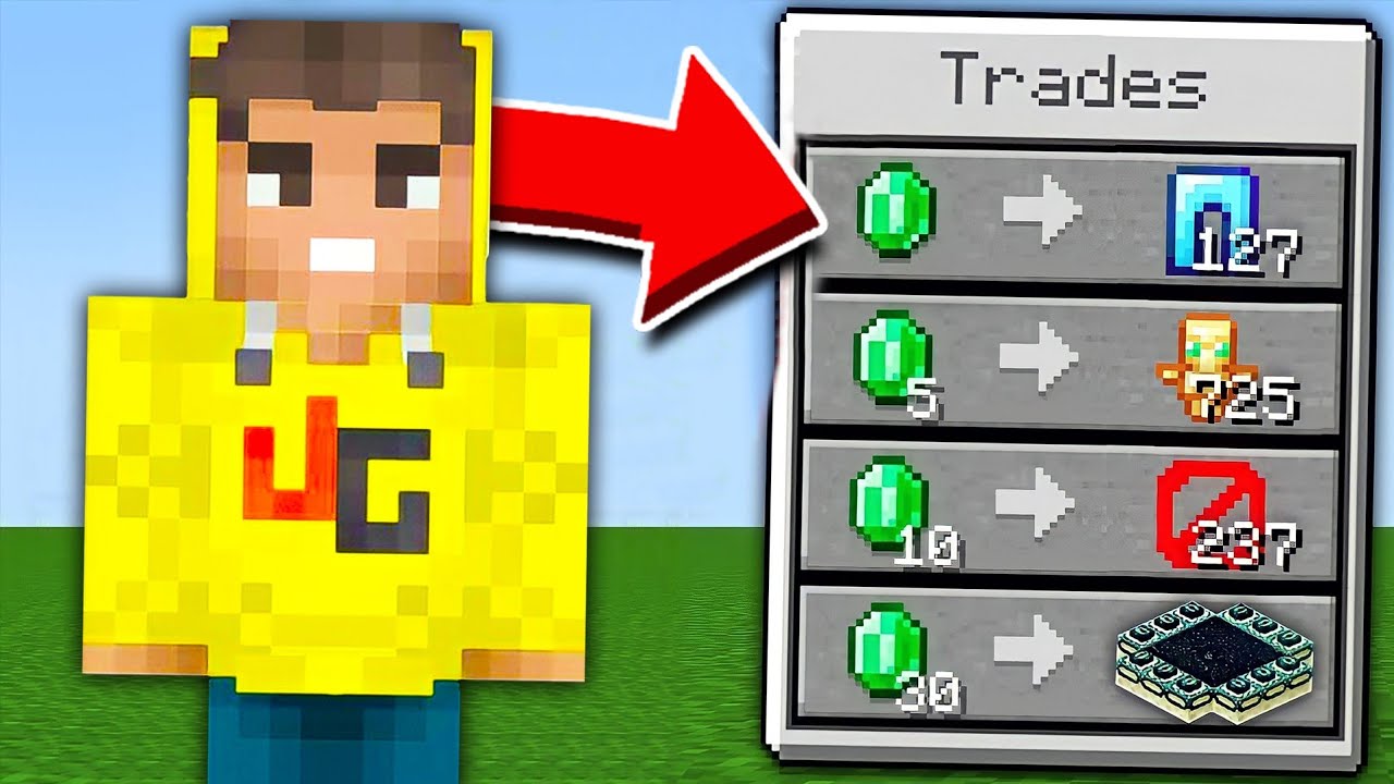 Minecraft, But Youtubers Trade Op Items || Minecraft Mods || Minecraft gameplay