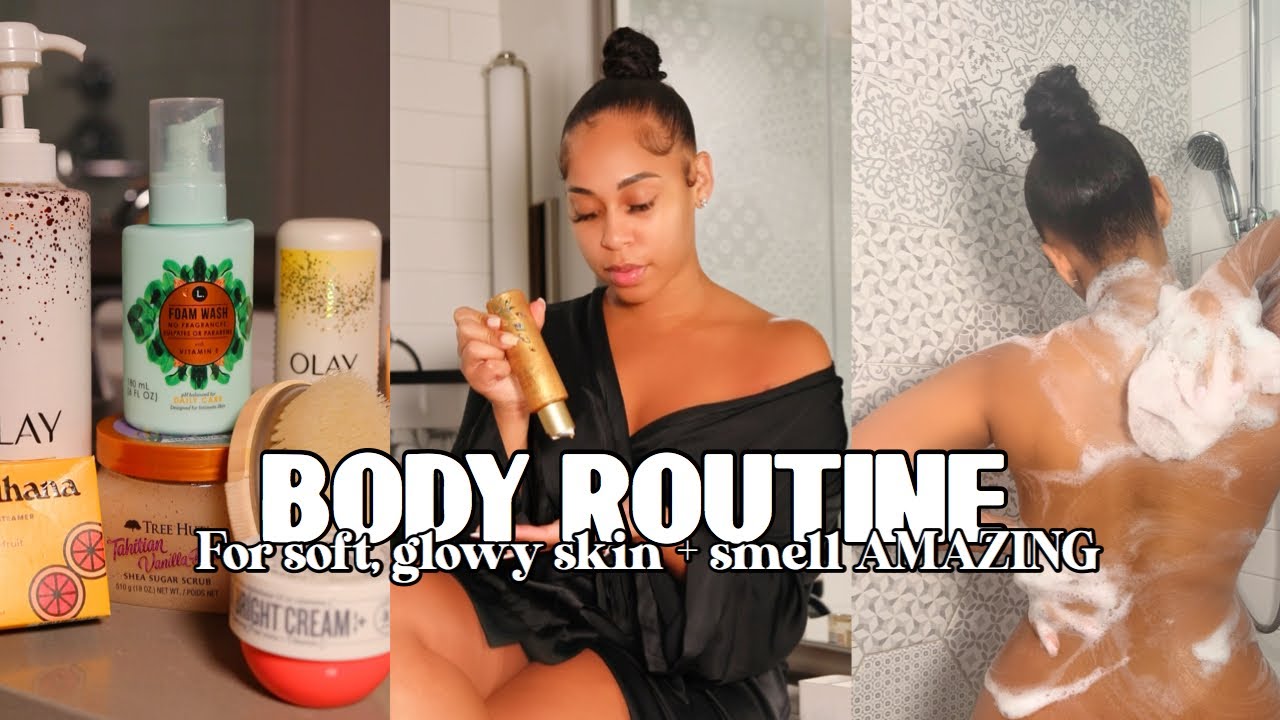 FALL SHOWER & BODY CARE ROUTINE| SUPER SOFT SKIN + SMELL AMAZING.