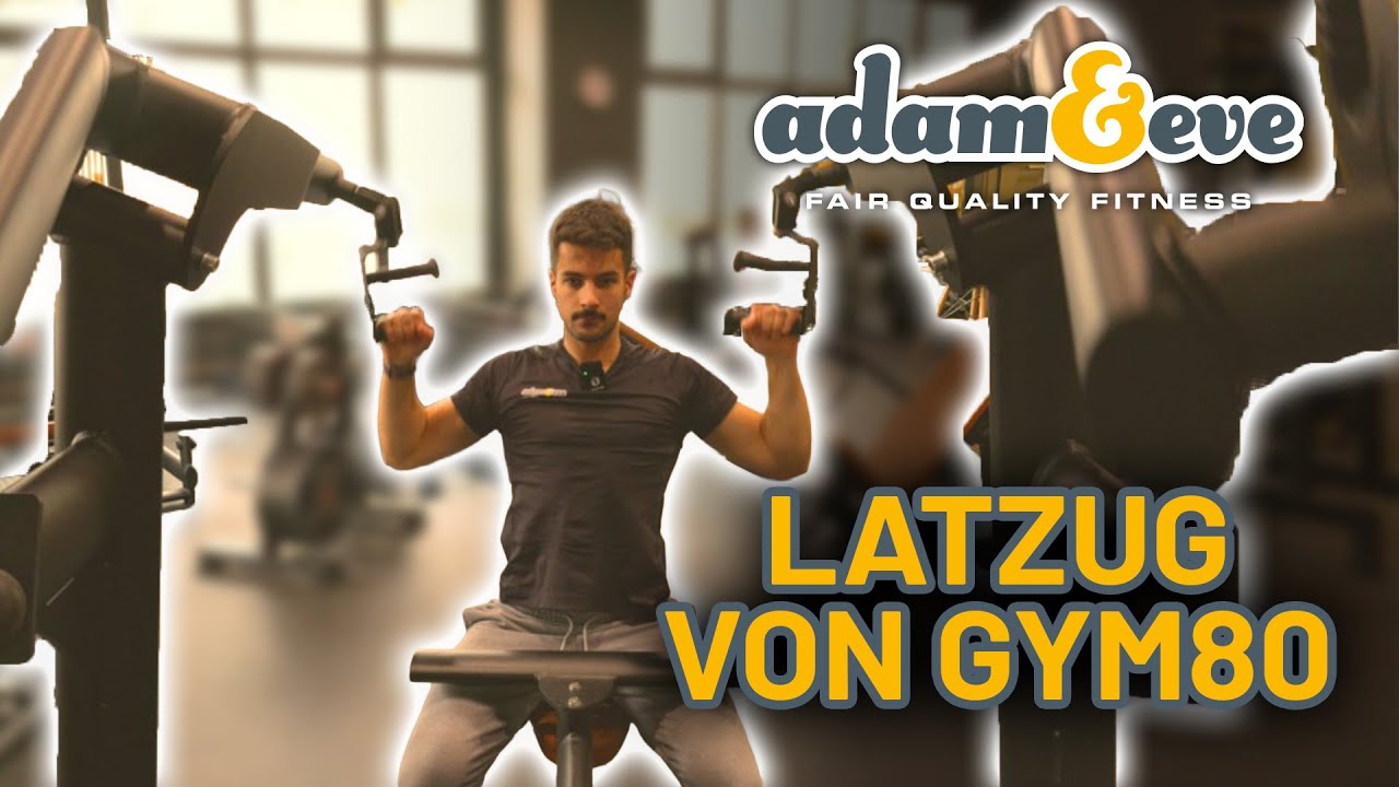 Gym80 Latzug PlateLoaded - How to use