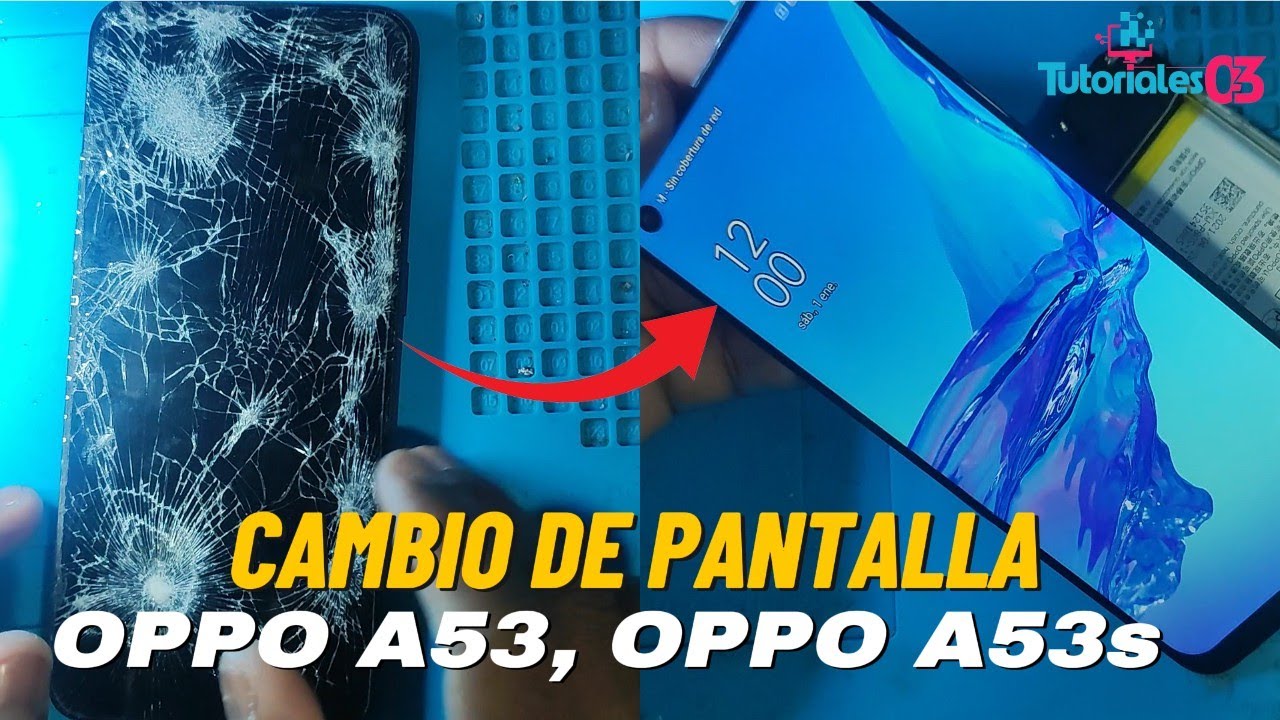 OPPO A53, OPPO A53s | CAMBIO DE PANTALLA / Screen Replacement✅
