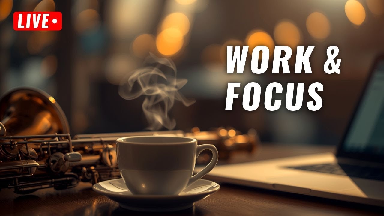 Calm Smooth Jazz Saxophone 🎷 Bossa Nova for Studying, Working & Relaxing