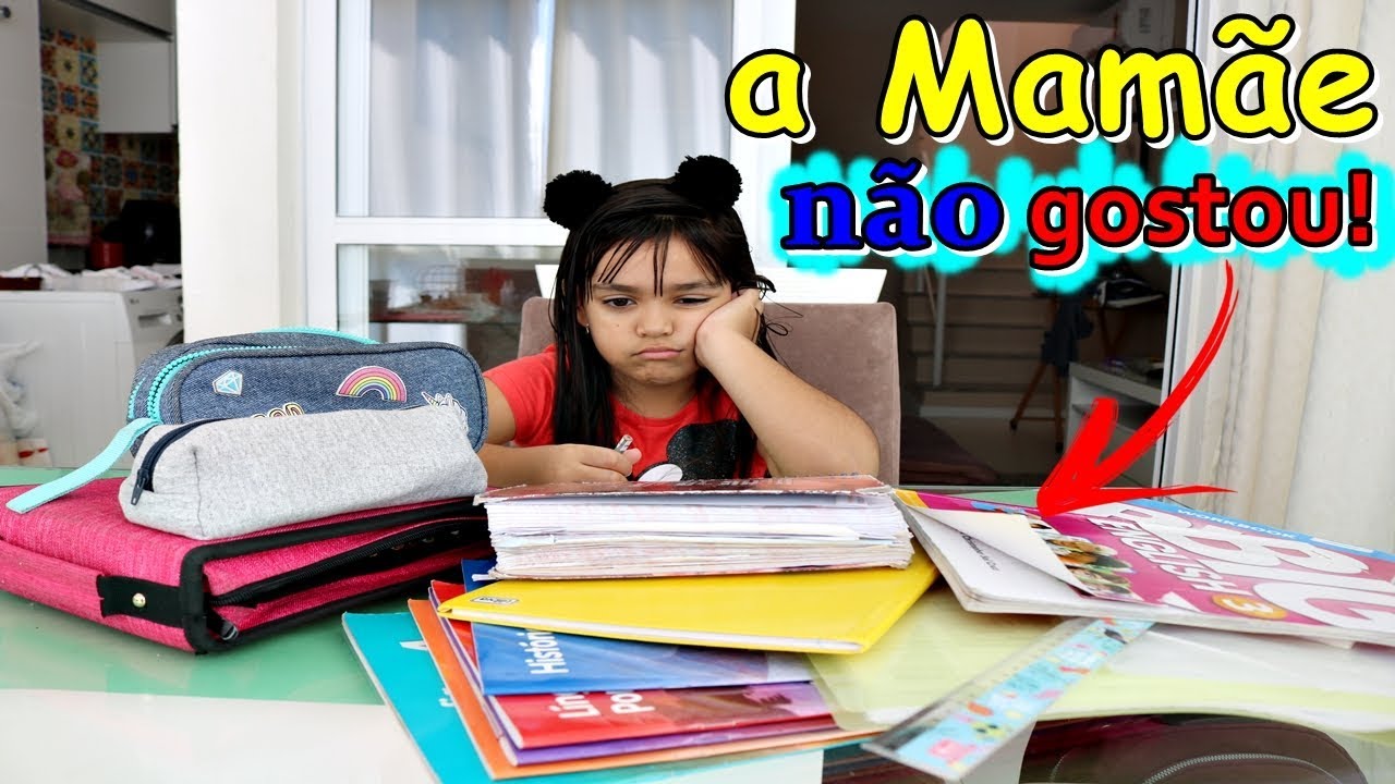 MATERIAL ESCOLAR NO MEIO DO ANO - O QUE SOBROU? EDUARDA FERRÃO